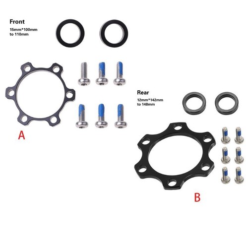Front Rear Thrust Boost Hub Conversion Adapter Alloy Bike Part Accessory