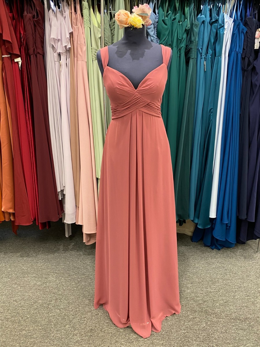 Mori Lee Bridesmaid Dress Size 18 Rosewood eBay