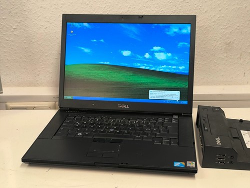 Lg Screen Dell Latitude E6500 Laptop 4GB 64Bit XP Pro, Office2003 WrkGr8GdBat