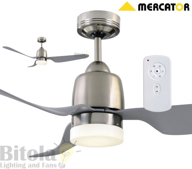 Clearance Mercator Manly Dc Ceiling Fan With 12w Led Light And