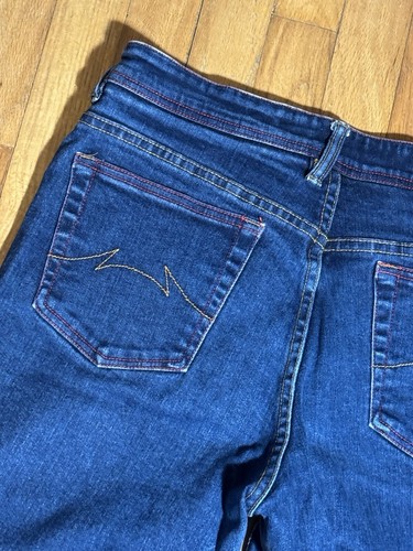 Parasuco Women’s Dark Denim Jeans Vintage Size 32 Straight - Picture 4 of 4