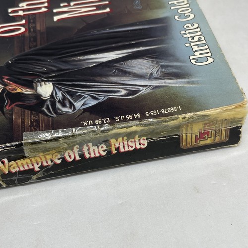 Vampire Of The Mists Christie Golden Paperback Book First Printing - Picture 3 of 6