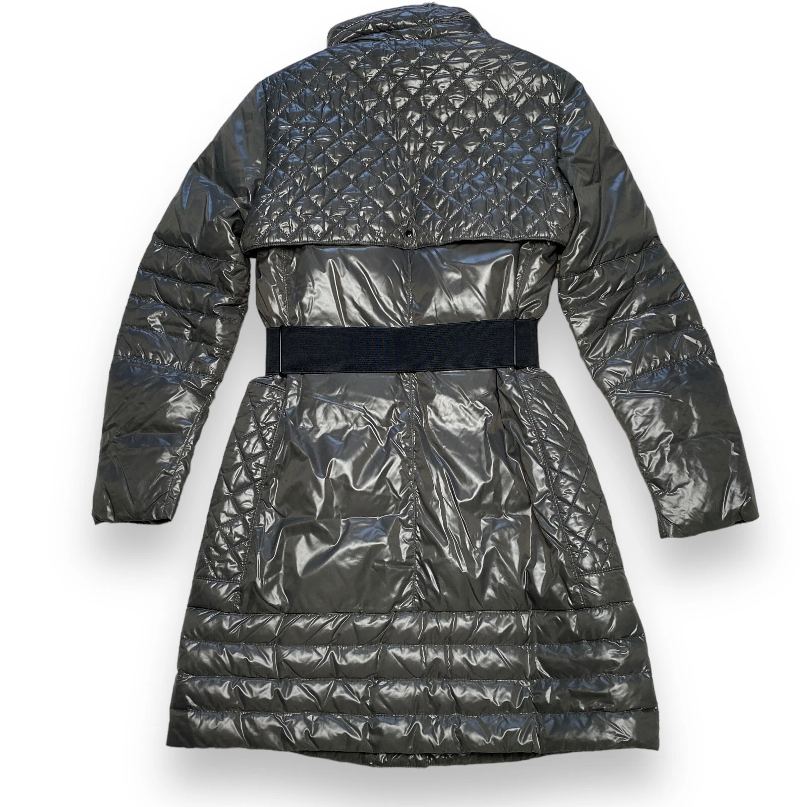 Cappotto trapuntato vintage Moncler CARSON donna verde taglia 1 S