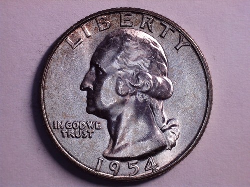 1954 Washington Silver Quarter - Picture 2 of 10
