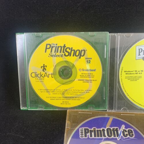 The Print Shop, Print Master and Print Office Corel - Windows 95 - Picture 3 of 6