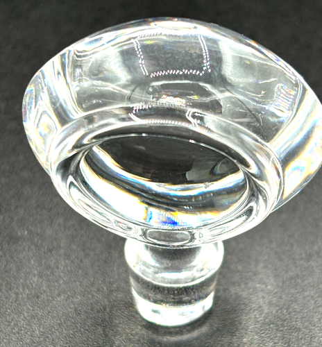 Villeroy & Boch Crystal Vanity Perfume Decanter Bottle Signed with Stopper Top - Picture 21 of 23