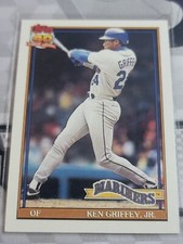 KEN GRIFFEY JR. 1991 Topps #790.  MARINERS