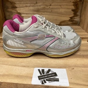 skechers lace up hombre rosas