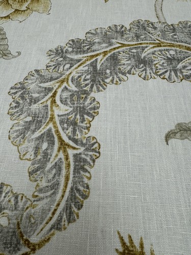 Sanderson Fabric PALAMPORE Col.Silver/gold - Picture 6 of 15