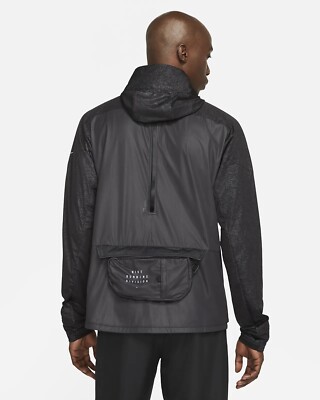 NWT Nike DA0416-010 Men's Pinnacle Run Division Running Jacket Zip