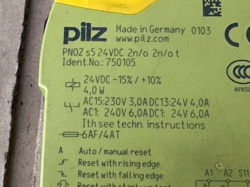 Pilz PNOZ s5 24VDC 750105 - Imagen 3 de 9