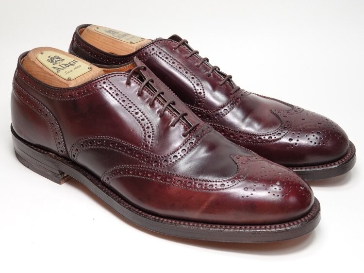 Alden 6974 Color 8 Shell Cordovan Wing Tip Bal