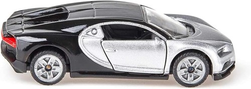 Siku 1508 Bugatti Chiron Sports Car, Toy car for children Metal/Plastic, Silver - Picture 2 of 7