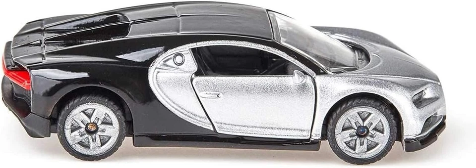 Siku 1508 Bugatti Chiron Sports Car, Toy car for children Metal/Plastic, Silver — 第 2/4 张图片