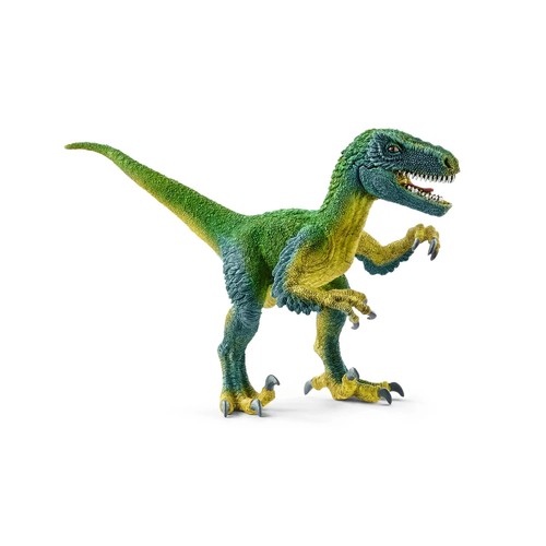 Schleich Dinosaurs Velociraptor Toy Figurine ~ 7'' - 第 1/3 張圖片
