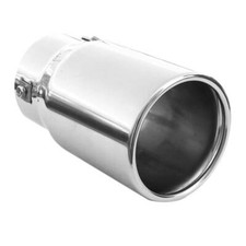 Auspuffblende Endrohr Edelstahl Chrom furDaewoo Cielo Espero Kalos