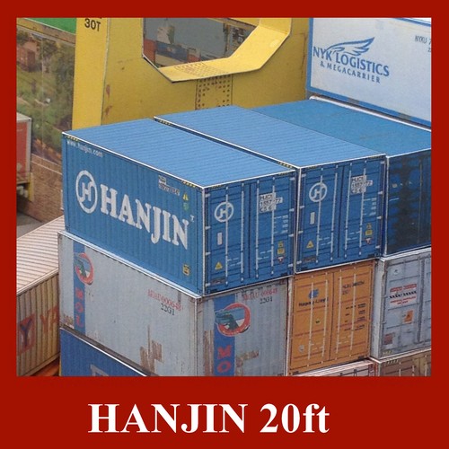 1:87 HO Schiene Fracht Versand Container Set x 3 - Bild 59 von 121