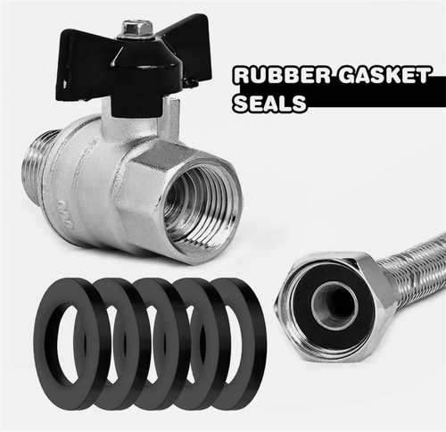 10X Rubber Shower Head Pipe Hose Washer Washers Gasket 1/2" BSP / Half Inch` - Picture 7 of 24