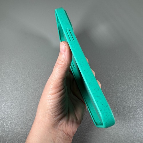 Funda para iPhone 14 Pro Max - Go Verde Ecológica Paja de Trigo Material Reciclado - Imagen 6 de 14