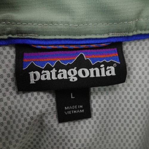 Patagonia Shirt Mens Large Green Sole Patrol II Performance Vented Roll Tab ^ - Picture 16 of 17