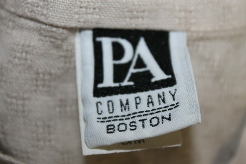 Neu ohne Etikett PA Company Boston Damen Medium hellbraun Leinen 2-teilig LS Knopfleiste & Maxirock - Bild 4 von 7