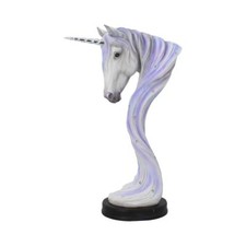 Einhorn Unicorn Büste mit Schmucksteinen Sta...