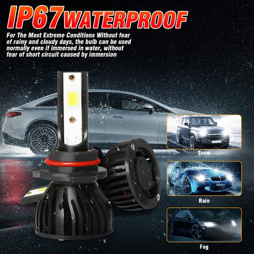 For Chevy Tahoe 2007-2015 6X 6000K Front LED Headlight + Fog Light Bulbs Kit P4C - Picture 7 of 18