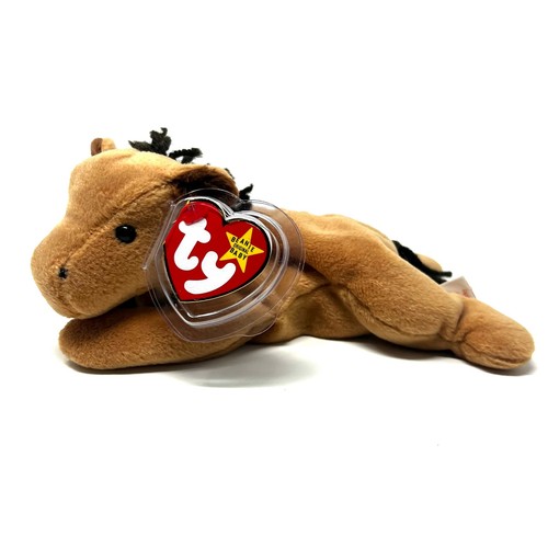 Ty Beanie Babies Collection Derby The Horse 4008 PVC Pellets Germany