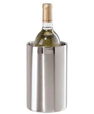 Oggi Stainless Steel Double Wall Wine Cooler Insulated Tabletop Wine Chiller NEW