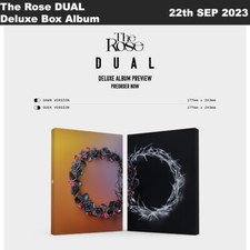 The Rose DUAL Deluxe Box Album CD+Photobook+Photocard+Etc+Tracking Number