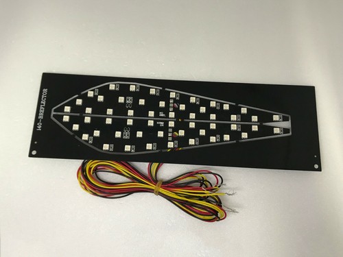 LED Rear Bumper Reflector Module DIY Kit 2p For 2012 2014 Hyundai i40 Saloon - Picture 1 of 5