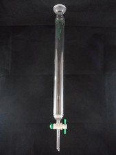 CHEMGLASS Chromatography Column 35/20 Socket Joint C Frit 1”ID 12”EL 2mm Stpk