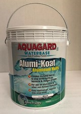 Pintura antiincrustante a base de agua Aquagard Alumi-Koat 1 galón negra #70101-ENVÍO 24 HORAS