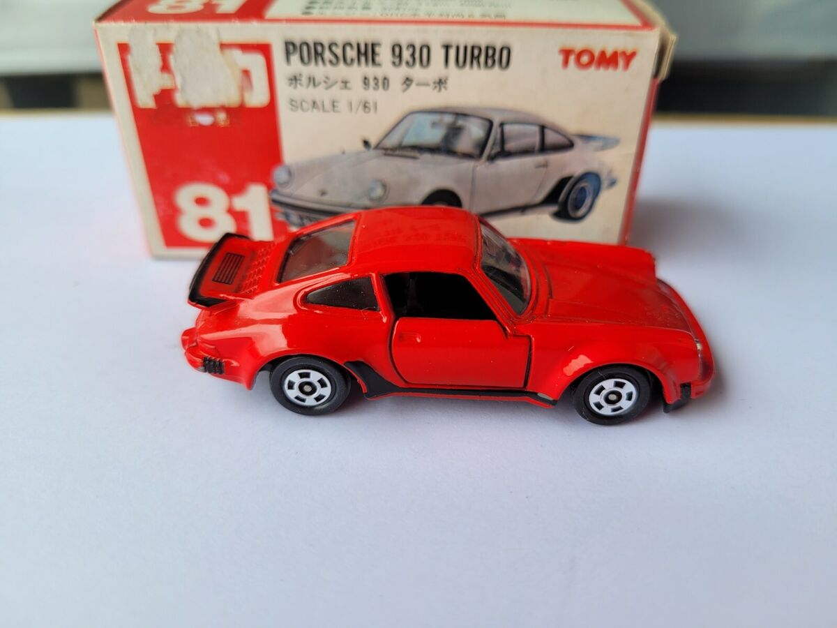 Vintage Tomica Tomy Porsche 930 Turbo 81 Japan MIB for sale Vintage Tomica Tomy Porsche 930 Turbo 81 Japan MIB for sale