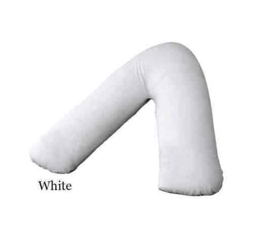 Funda de almohada premium de polialgodón en forma de V para soporte para cabeza de almohada en V y cuello posterior - Imagen 23 de 40