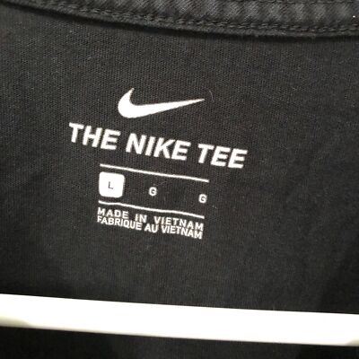 Nike Men's Just Do It Box Graphic T-Shirt Black Size L The Nike
