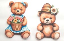 3D UPick Bear Boy Girl Flower Basket Dress Cap Daisy Summer Embellishment 4100