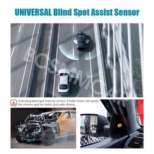 BSM Blind Spot Sensor Car Radar Detection System Lane Change Drive Assistance - Picture 16 of 20