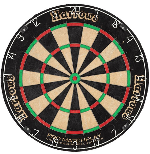 Harrows Pro Matchplay Dartboard - Steel Tip Bristle Dart Board - Picture 2 of 2
