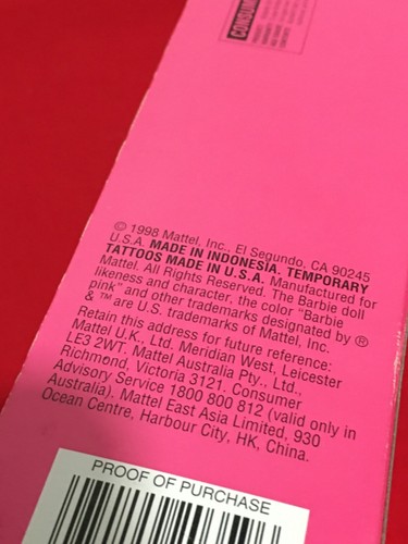 1998 2000 MATTEL Millennium Grad & Butterfly Art BARBIE SEALED NEW IN BOX LOT 2 - Picture 8 of 12