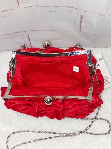 Annmarie - Braut-/Abendhandtasche Satin Rose - Bild 7 von 8