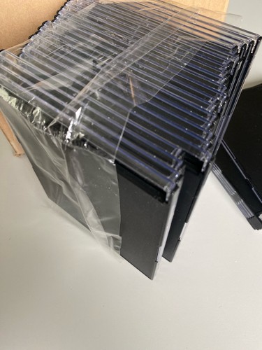 74 pochettes DVD/CD, slim et normal, neuves et d'occasion, pour CD simple et double - Photo 4/7