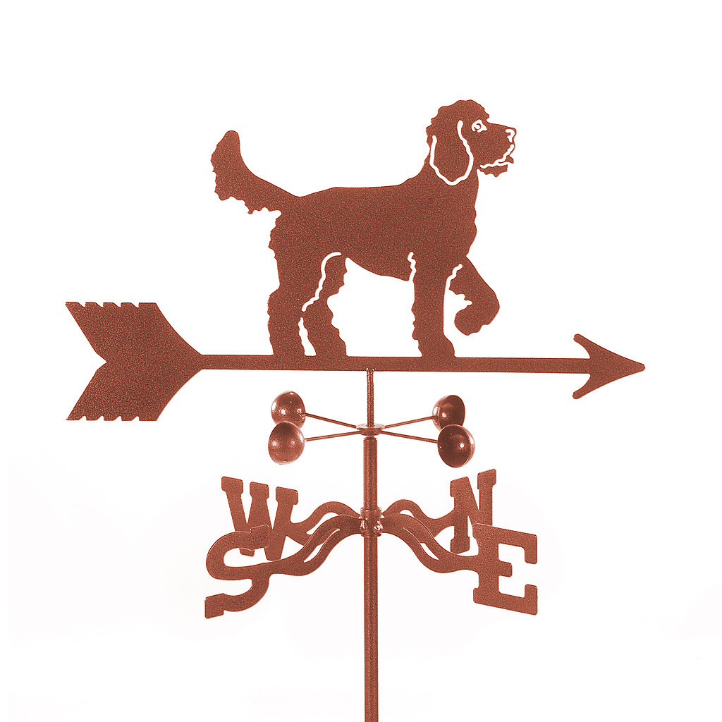 Dog - Golden Doodle Weathervane - Weather Vane - Doodie - w/ Choice of Mount Dog - Golden Doodle Weathervane - Weather Vane - Doodie - w/ Choice of Mount