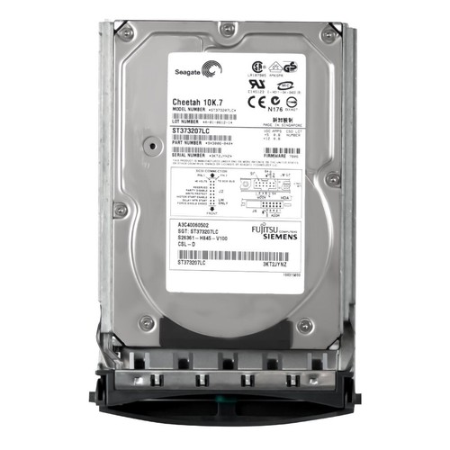 Fujitsu A3C40060502 S26361-H845-V100 ST373207LC 73GB 10000U/Min SCSI 8MB 3.5'' - Picture 3 of 3