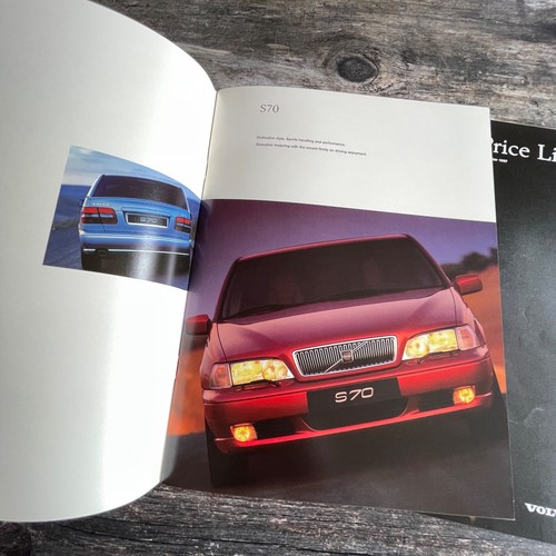 Volvo S70 Dealership Dealer Sales Brochure Including Price List Brochure, 1997 - Picture 6 of 8