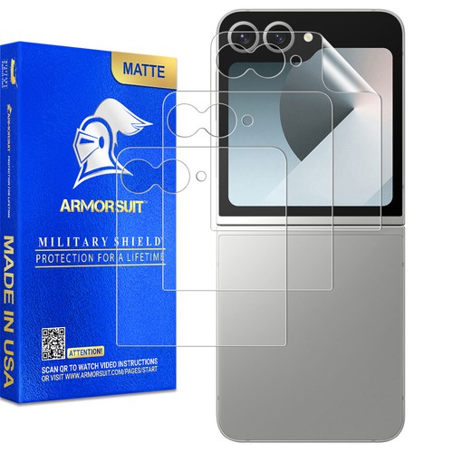 ArmorSuit 3 Pack Screen Protector for Samsung Galaxy Z Flip 6 (2024) -Front Only - Picture 9 of 9