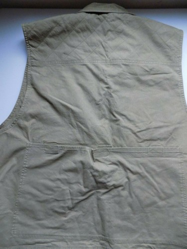 REDHEAD XL Hunting Fishing Vest TV798 100% Cotton Olive Green Men's XL - Picture 10 of 10