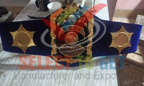 THE BRUNO SAMMARTINO CHAMPIONSHIP WRESTLING BELT BIG SIZE