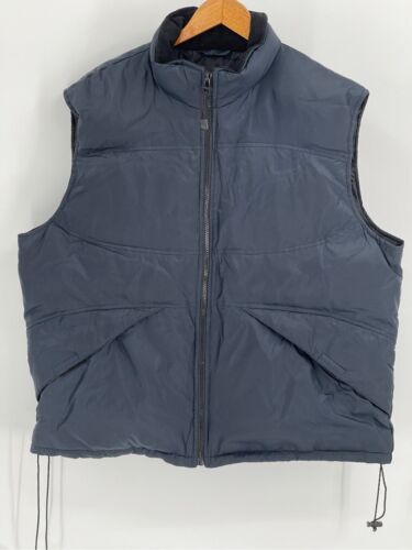 Structure Down Puffer Vest Men's Size XL Navy Blue