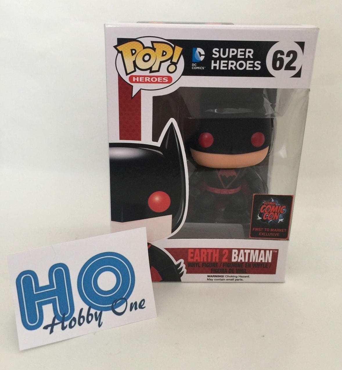 Funko POP - DC Super Heroes - Earth 2 Batman - EXCLU - N° 62 - NEUF Funko POP - DC Super Heroes - Earth 2 Batman - EXCLU - N° 62 - NEUF